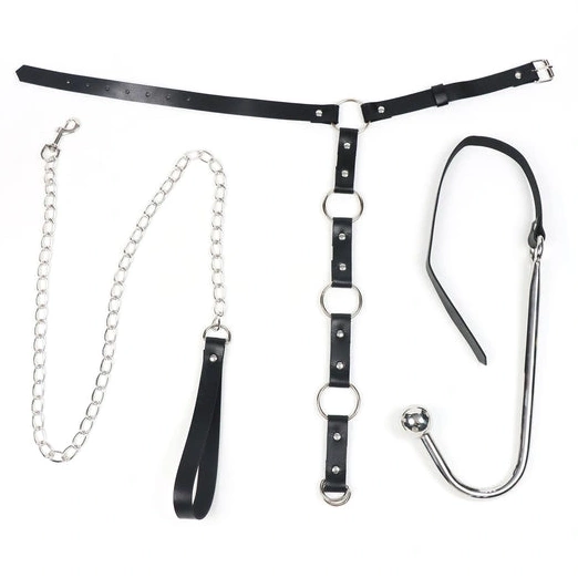 EverydayUse Kinky Hook Anal 5853 Collar and Leash with 0107
